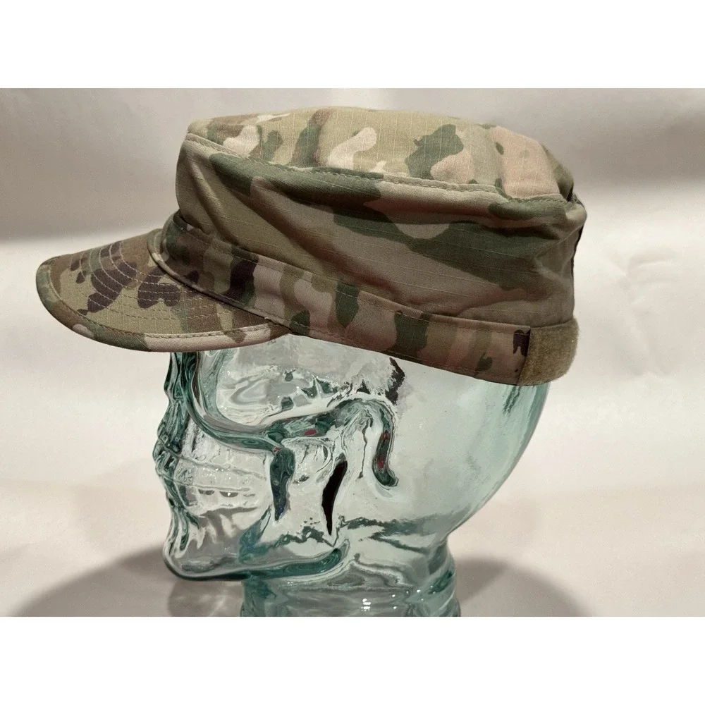 United States Army Hat Cap Camouflage 7 1/4 Fitted SPE1C1-18-D-1091 Bernard Cap
